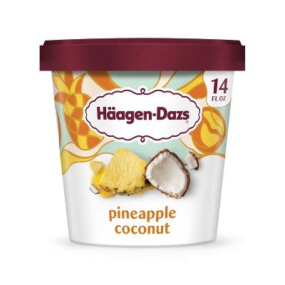 Haagen Dazs Pineapple Coconut Ice Cream 14oz Target