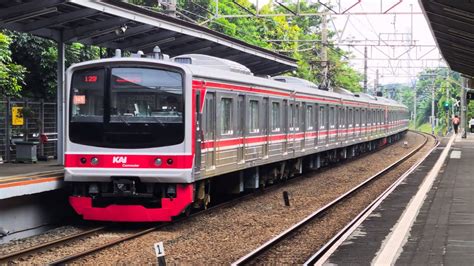 Stasiun Universitas Pancasila Kompilasi KRL Commuter Line 4K JR