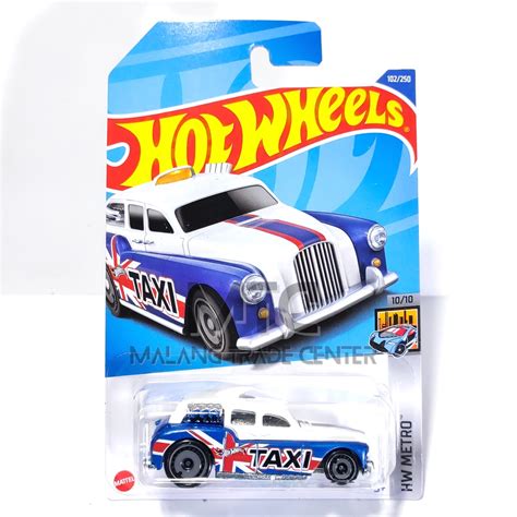 Jual Hot Wheels Cockney Cab II Blue P Shopee Indonesia
