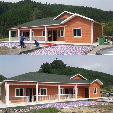 Economic Modular Prefab Home Prefabricated Villa House Luxury Light Steel Villa China Portable