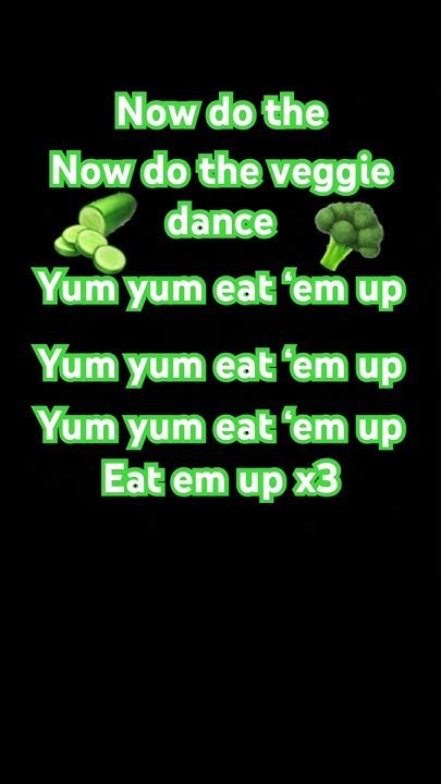 Veggie Dance Food Tocaboca Kids Funny Foodie Boywithuke