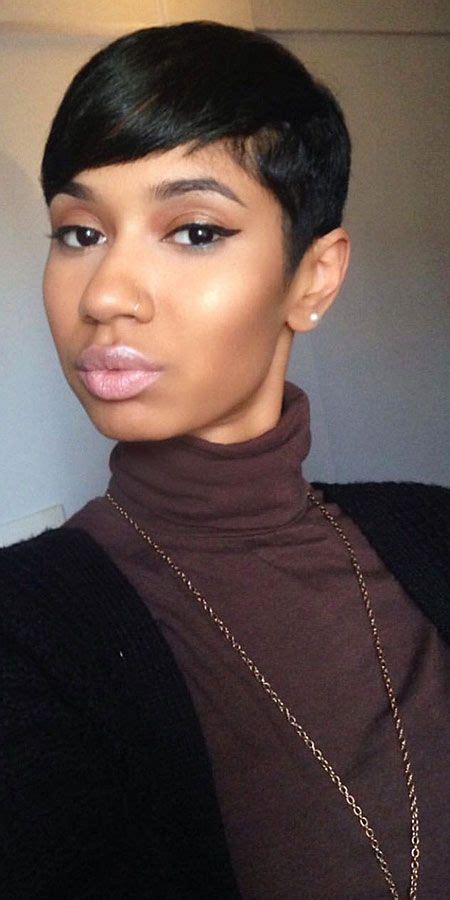 Short Haircuts On Relaxed Black Women Short Relaxed Hairstyles Black Women Short Hairstyles