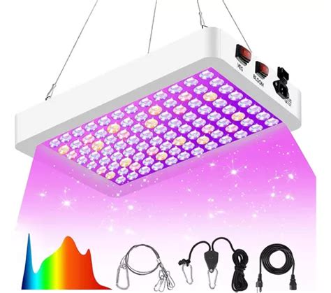 L Mpara Luces De Cultivo Led De Espectro Completo De Indoor Meses Sin