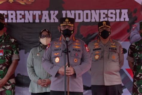 Kapolri Gencarkan Akselerasi Vaksinasi Covid Jelang Akhir Tahun