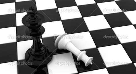 3d Chess board and pieces — Stock Photo © Changered #13481719