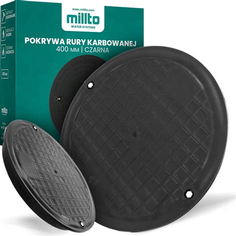 Akcesoria do hydrauliki Millto Pokrywa Dekiel Rury 400 Pp Właz Studni