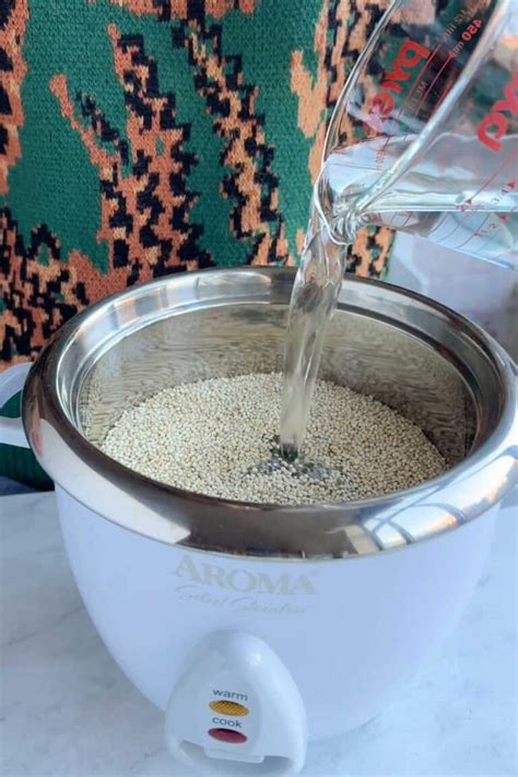 how to cook quinoa in a rice maker