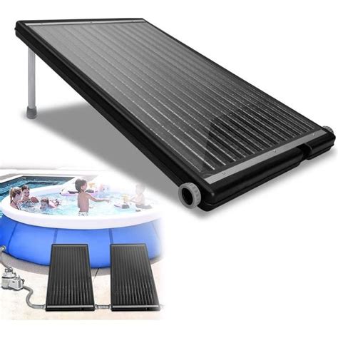 Uisebrt Capteur Solaire Chauffage De Piscine Solaire Chauffe Eau Pompe