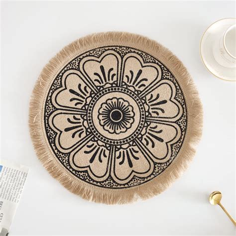 round placemats | Interior Design Ideas