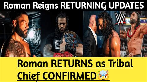 OMG Roman Reigns RETURNS As TRIBAL CHIEF CONFIRMED Roman Reigns