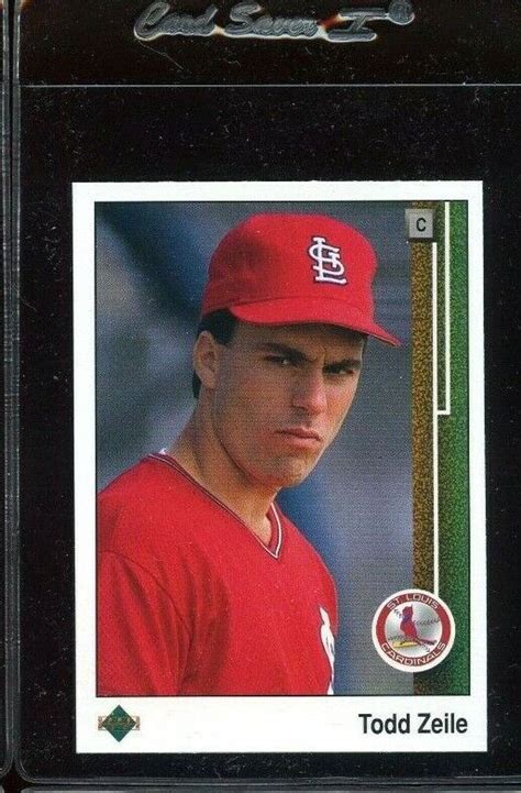 Upper Deck High Number Todd Zeile Rookie Rc St Louis