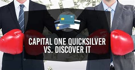 Capital One Quicksilver Cash Rewards Credit Card Vs Discover It Cash