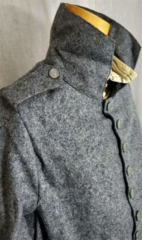 Us War Of 1812 Forage Jacket Grey Wool 42 Regular Corps Sutler