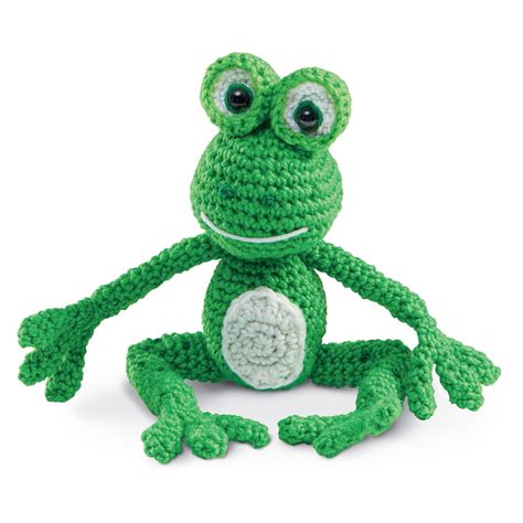 Intermediate Frog Amigurumi Crochet Kit by Loops & Threads® | Michaels