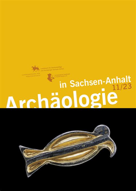 Archäologie in Sachsen Anhalt neue Folge ASA Band 11 2023 Verlag