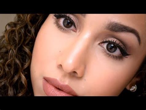Makeup Tutorial For Fall Soft Smokey Eyes Rosey Nude Lips YouTube