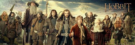 The Hobbit Unexpected Journey Full Cast Poster Geek Pride