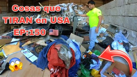 Cosas Que TIRAN En USA EP 150 TODO ESTO EN LA BASURA Muchas