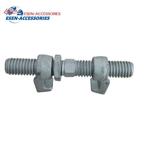 Iso Galvanized Shipping Container Lashing Equipment Bridge Fitting Lock