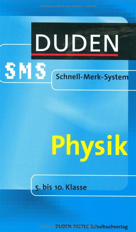 Sms Physik Klasse Duden Sms Schnell Merk System