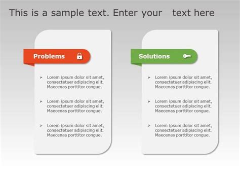 Problem Solution 135 Powerpoint Template Slideuplift Riset