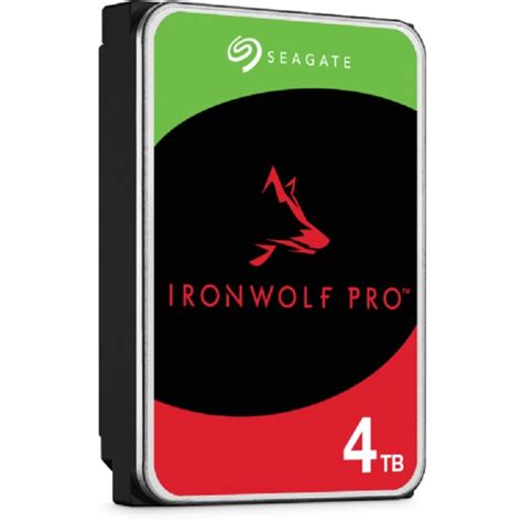 Seagate IronWolf Pro NAS 4 TB CMR Festplatte SATA 6 Gb S 3 5