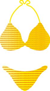 Bikini Cliparts Free Vector Images For Summer Designs