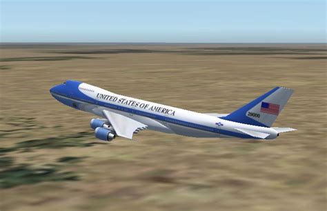 Air Force One Boeing 747-200 for FS2004