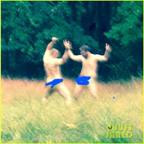 James Franco Seth Rogen Are Naked Afraid In These Crazy New Pics