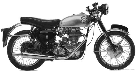 Blueprints > Motorcycles > BSA > BSA GoldStar DBD34 (1960) | Motorcycle ...