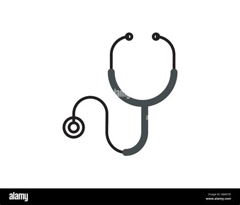 Sticker Professional Stethoscope Icon Vector Image Stock Vector Image