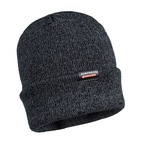 Bonnet R Fl Chissant Doubl Insulatex Noir Portwest