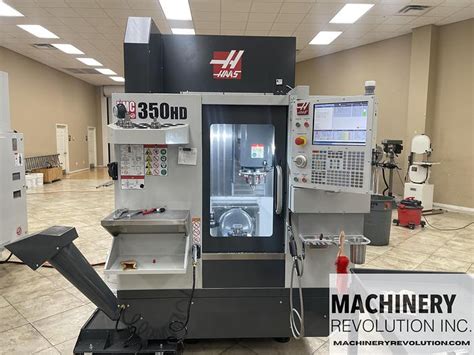 Used 2023 HAAS UMC-350 HD 5-Axis CNC Vertical Machining Center *** Only 10 Run Hours HAAS Factory...