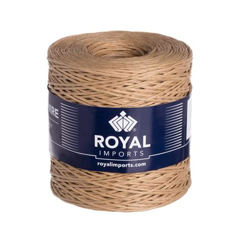 Royal Imports Bind Wire Wrap Twine Paper Fiber Covered