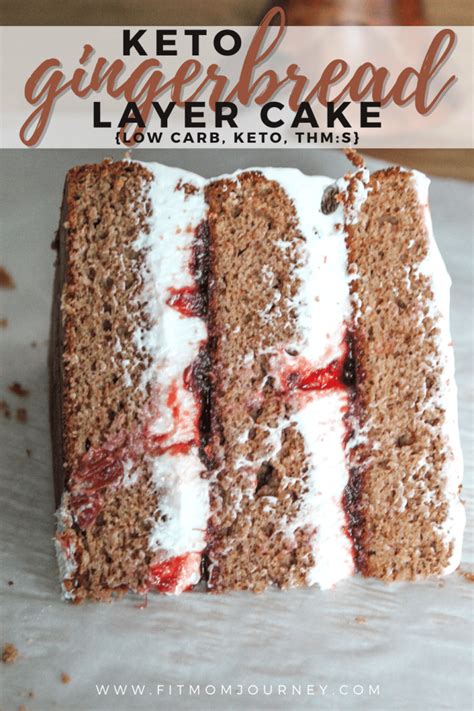 Keto Gingerbread Cake Fit Mom Journey