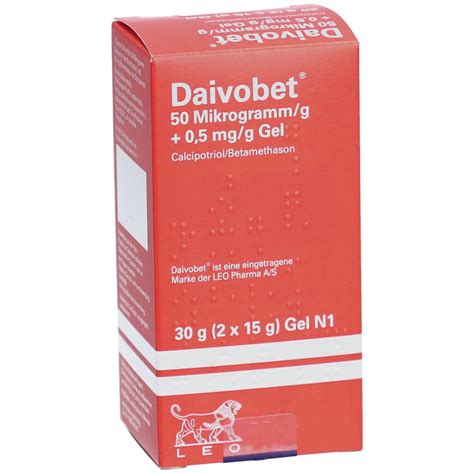 Daivobet 50 µg 0 5 mg g 30 g mit dem E Rezept kaufen Shop Apotheke