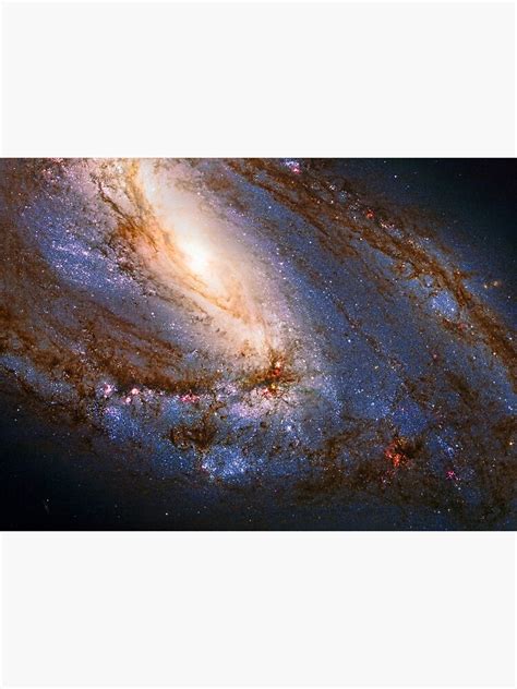 "Messier 66 Galaxy Enhanced" Art Board Print for Sale by Weston ...