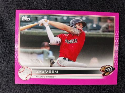 2022 Topps Pro Debut Zac Veen PD 181 Fuscia 199 Colorado Rockies EBay