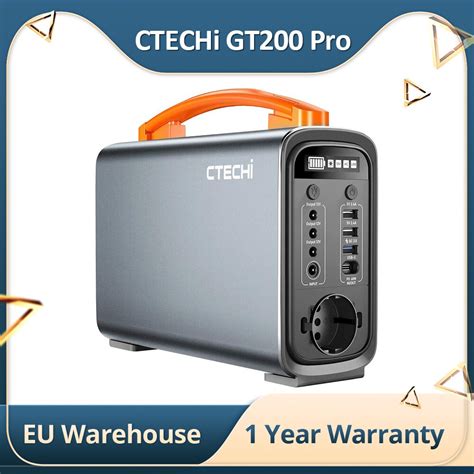 CTECHi GT200 Pro 200W Portable Power Station 320Wh LiFePO4 Safety