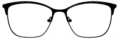 Eye Glasses Silhouette, Side View, Flat Style, can use for Pictogram ...