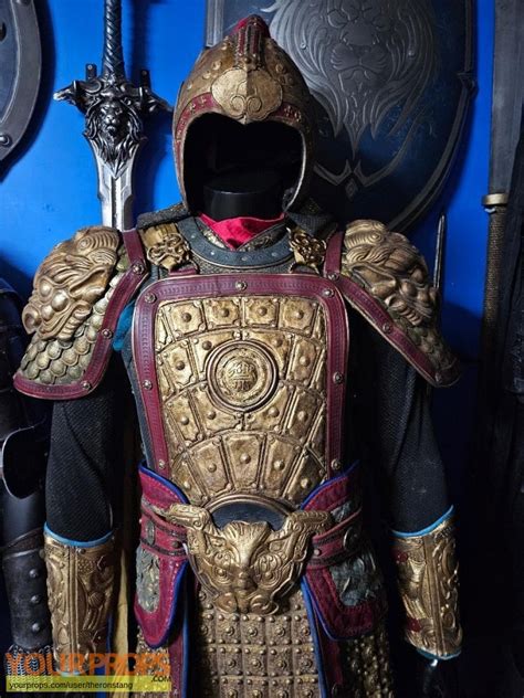 The Great Wall Imperial Guard armor set original movie costume