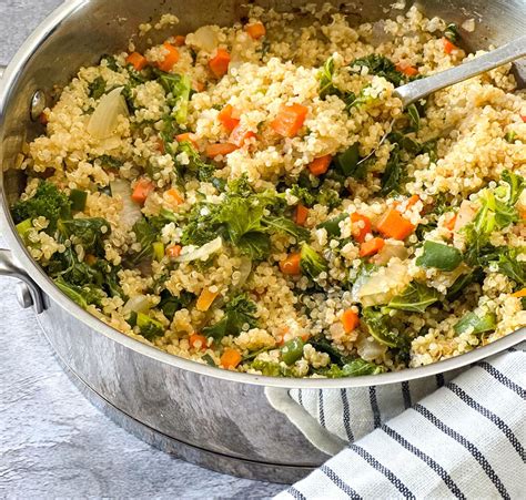 Vegan Quinoa And Vegetable Stir Fry Healthier Steps