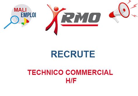 TECHNICO COMMERCIAL H F Y A Bara Offres D Emplois Et Stages