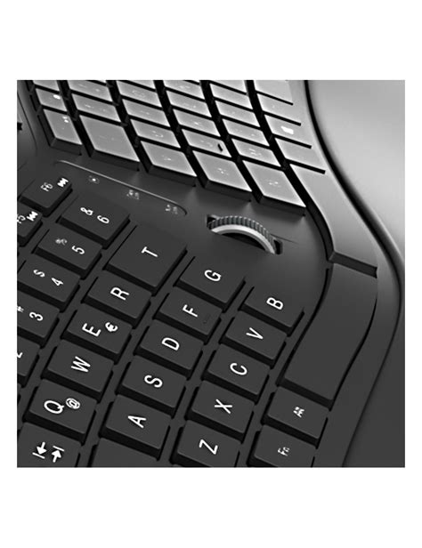 Teclado ergonómico klip xtreme transcend wireless negro kbk 530s kbk 5