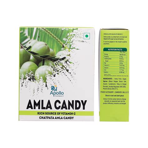 Apollo Pharmacy Amla Candy 250 Gm Price Uses Side Effects