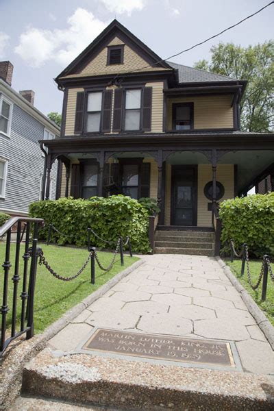 The house where Martin Luther King was born in 1929 | Martin Luther King Jr Historic Site ...