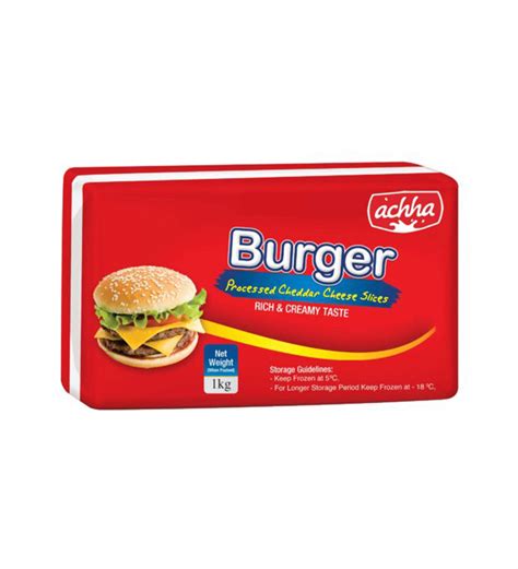 Buy Online Burger Slices 1kg Achha Foods