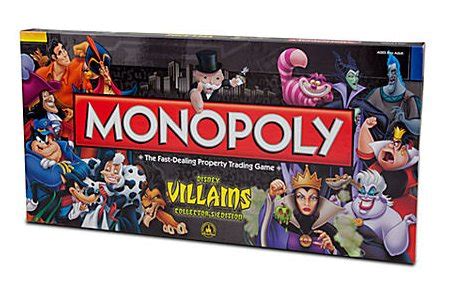 Disney Villains Monopoly Game Collector’s Edition | Mickey Fix