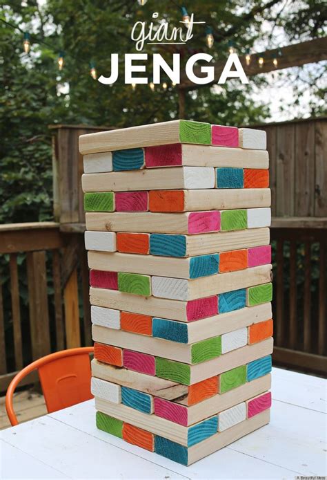 Diy Giant Jenga Is The Coolest Backyard Game Ever Photo Huffpost