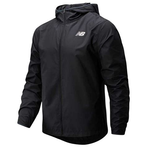 New Balance Velocity Hoodie Jacket Black Runnerinn